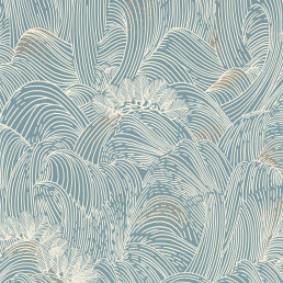 Casamance Tourmaline Wallpaper 7578 7578 20 38  Zepel Fabrics  Wallpapers