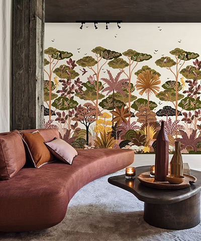 Casamance Dahlia Wallpaper 7511 7511 14 26  James Dunlop Textiles